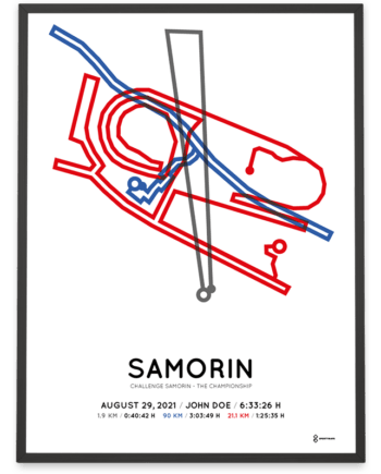 2021 Challenge Samorin the championship course poster