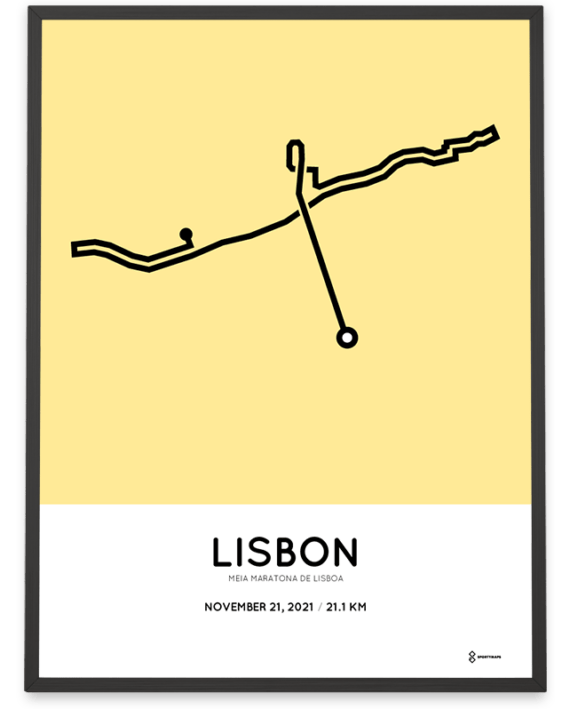 2021 Meia Maratona de Lisboa poster