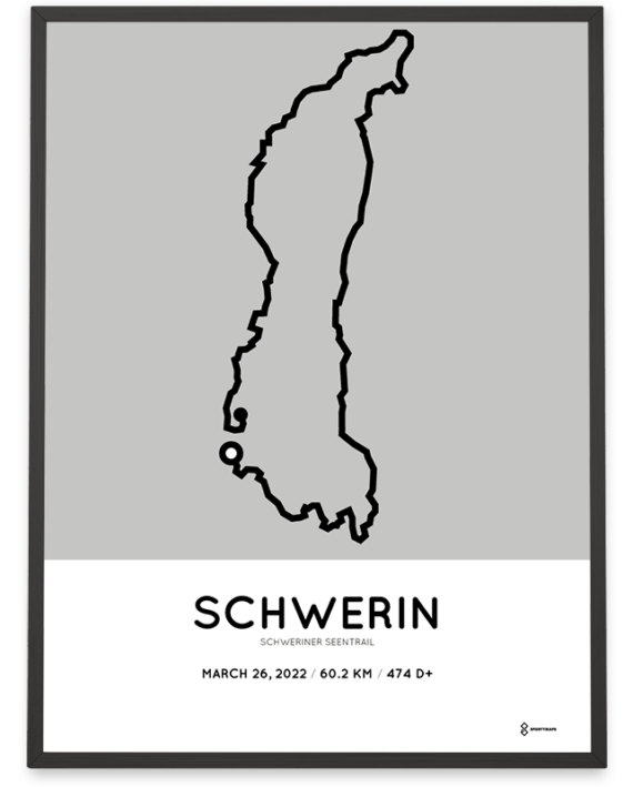 2022 schweriner seentrail course poster