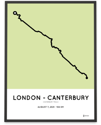 2021 Canterbury trails course poster