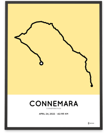 2022 connemarathon course poster