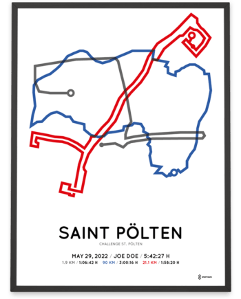 2022 Challenge St. Polten course poster