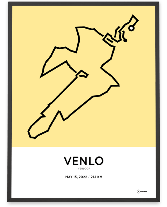 2022 Venloop Half Marathon print