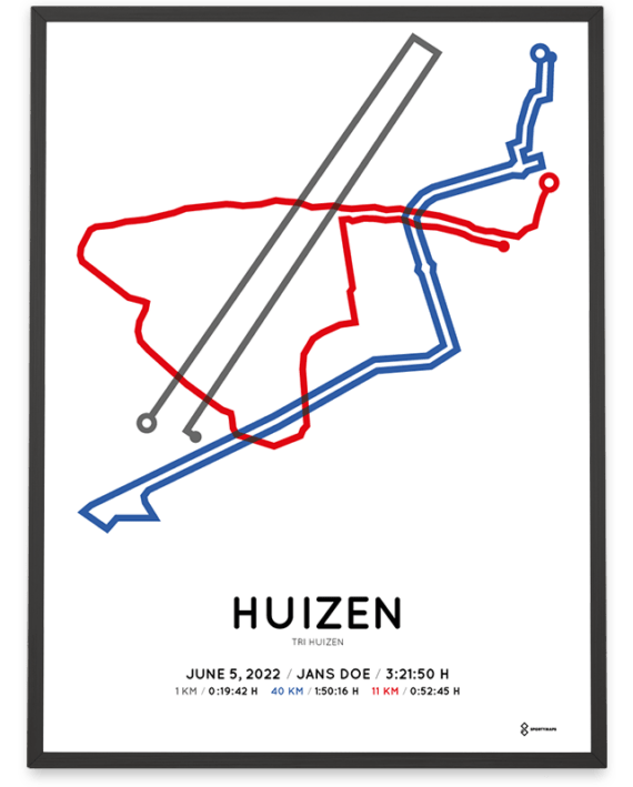 2022 tri huizen parcours poster