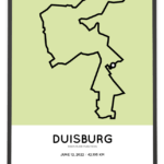 2022 rhein-ruhr-marathon Sportymaps streckeposter
