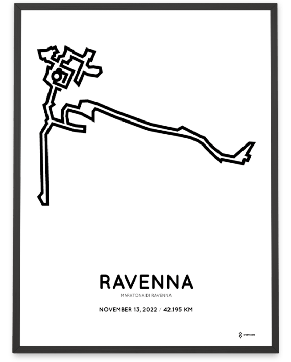 2022 ravenna marathon course print