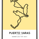 2022 Vulcano Ultra Trail 70km course poster