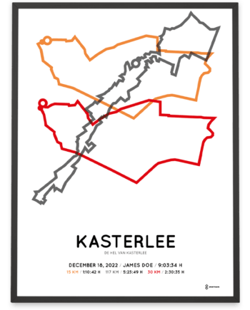 2022 De Hel van Kasterlee SPortymaps course poster