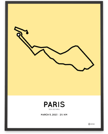 2023 Semi de Paris Sportymaps print