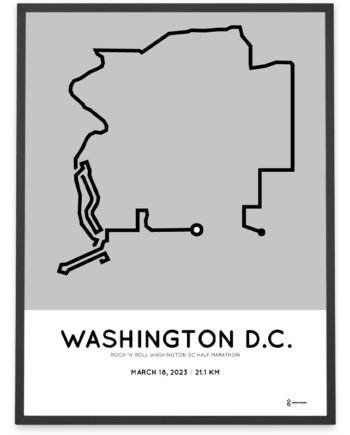 2023 washington half marathon sportymaps course