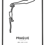2023 1/2 maraton Praha Sportymaps print