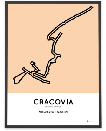 2023 cracovia marathon parcours print