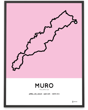 2023 mallorca 225 course poster