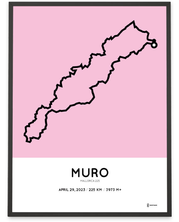 2023 mallorca 225 course poster