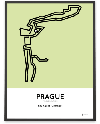 2023 prague marathon parcours print