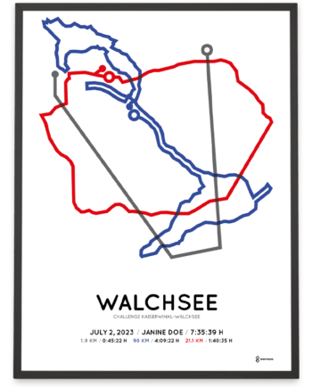 2023 Challenge Walchsee Sportymaps course poster