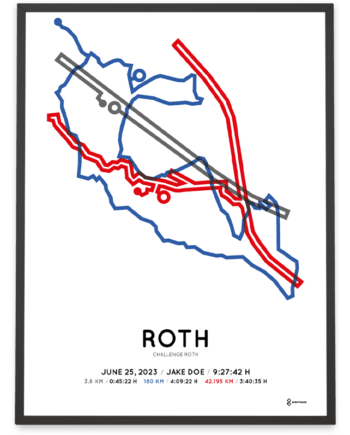 2023 challenge roth Spotymaps course print