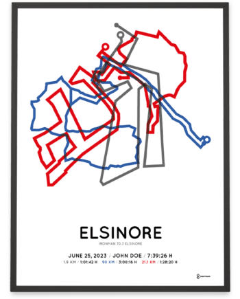 2023 ironman 70.3 elsinore sportymaps print