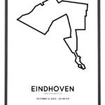 2003 marathon eindhoven Sportymap print