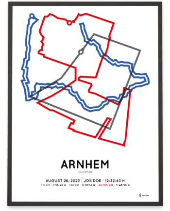 2023 gelreman Sportymaps route poster