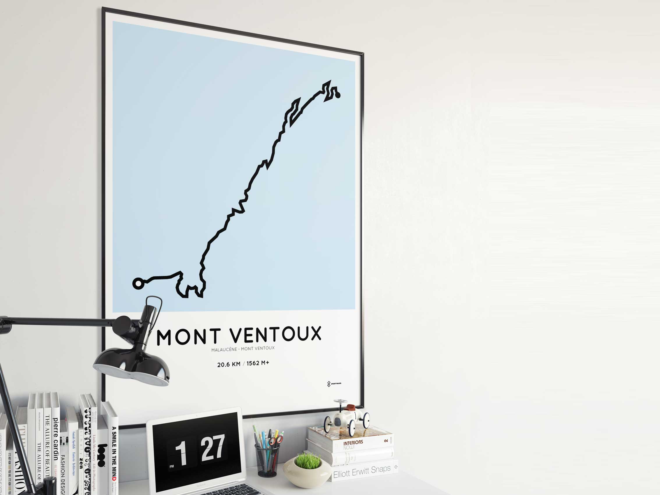 Sportymaps cycling course prints Sportymaps cycling course prints