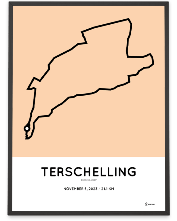 2023 halve berenloop parcours poster