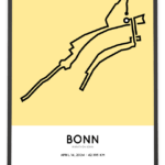 2024 bonn marathon strecke poster
