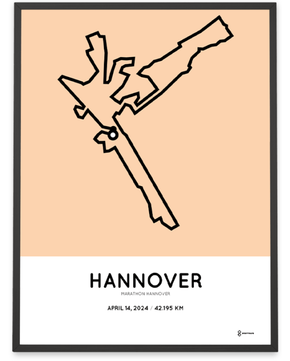 2024 hannover marathon course print