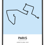 2024- marathon pour tous 10km parcours poster