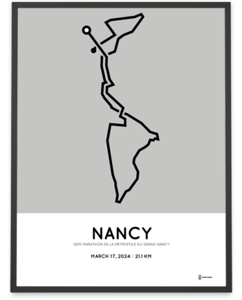 2024 nancy half marathon parcours print