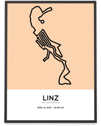 2025 linz donau marathon parcours print
