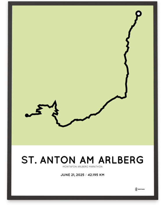 2025 montafon arlberg marathon strecke poster