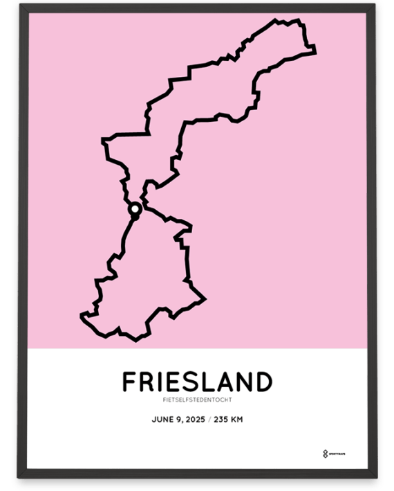 2025 fietselfstedentocht parcours print