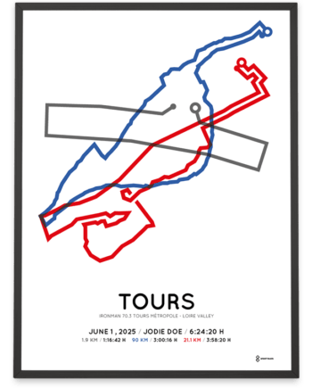 2025 ironman 70.3 tours parcours print